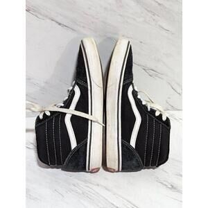 Vans Iconic Youth Black Sk8-Hi Suede High Top Size 4